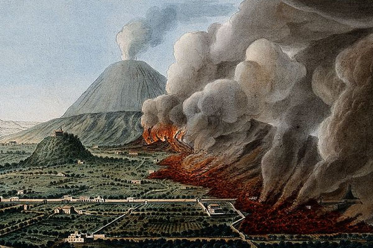 Letusan Gunung Vesuvius